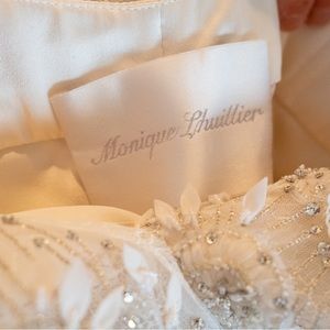 Monique Lhuillier wedding gown